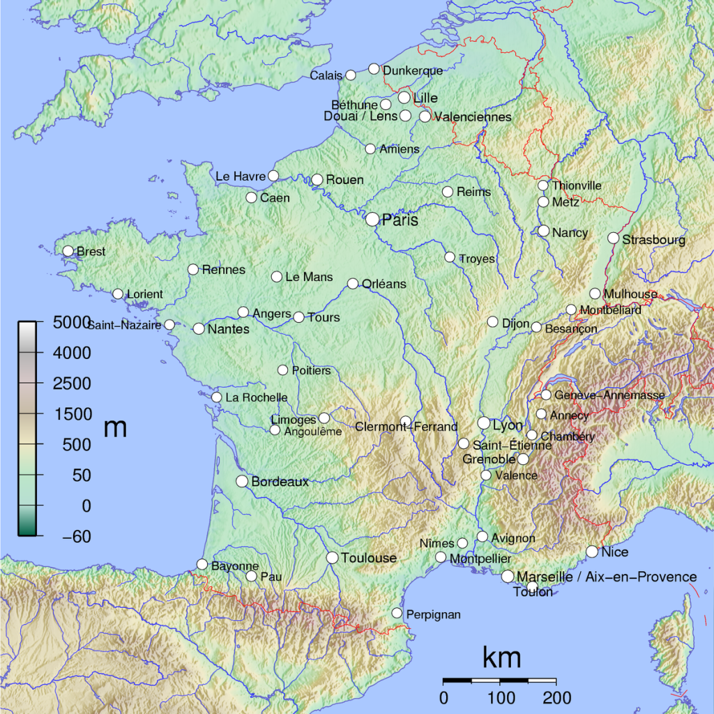 Geography of France: Overview