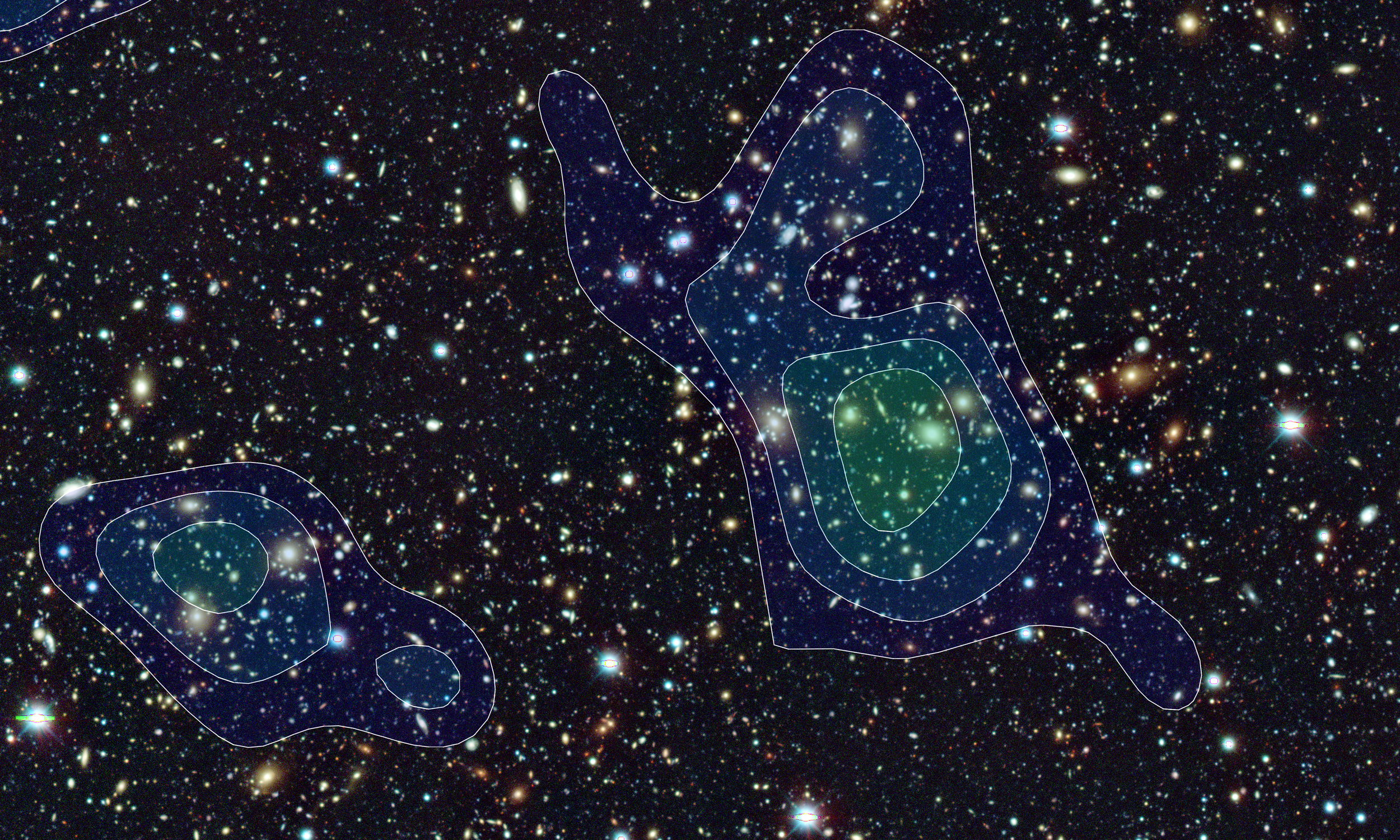 Unveiling Dark Matter: JWST's Cosmic Map